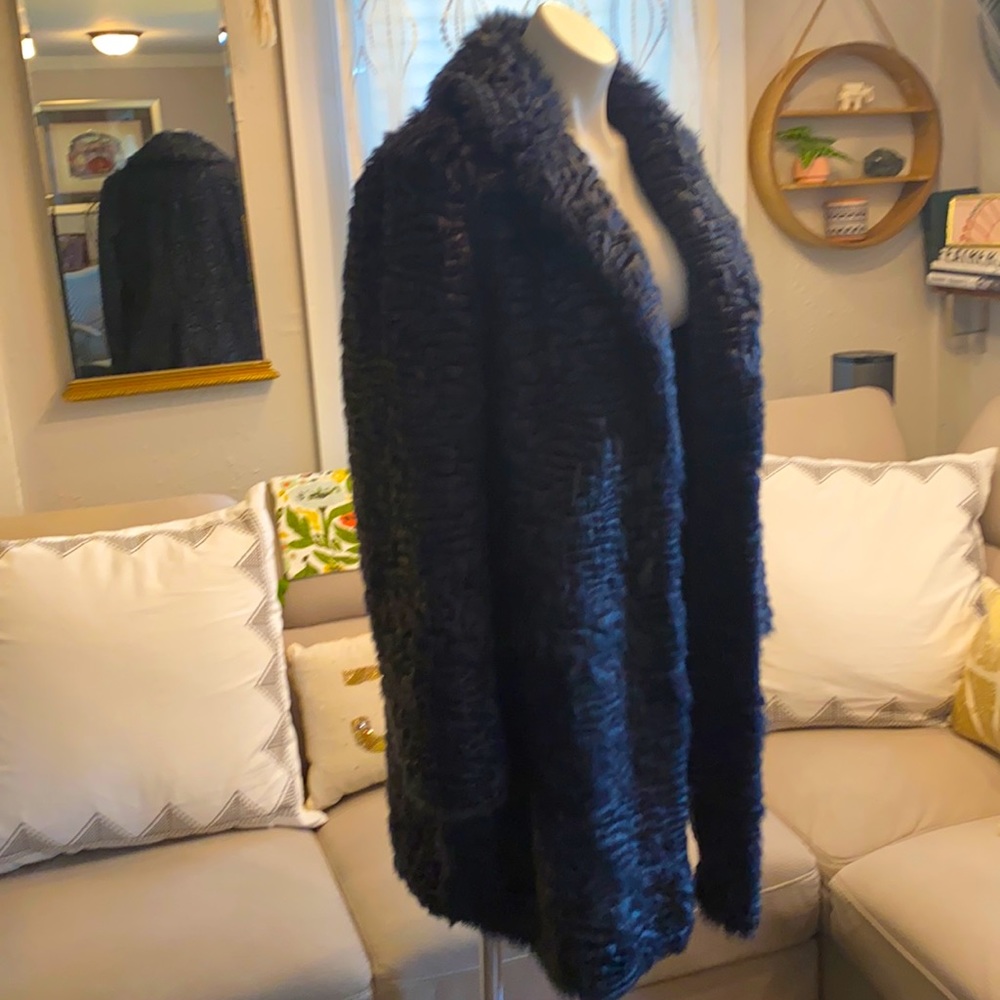 Textured | Vegan Fur | Satin lined Coat